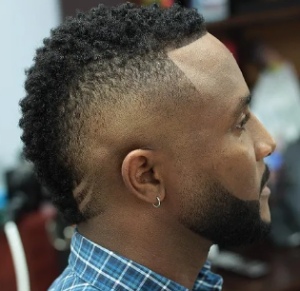 Haircuts with skin fade for black hair styles