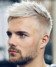 mens hairstyles in blonde tones