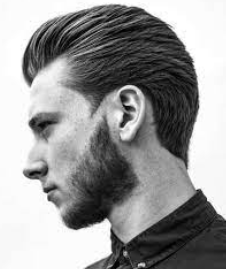 mens stylish slicked back hair guide